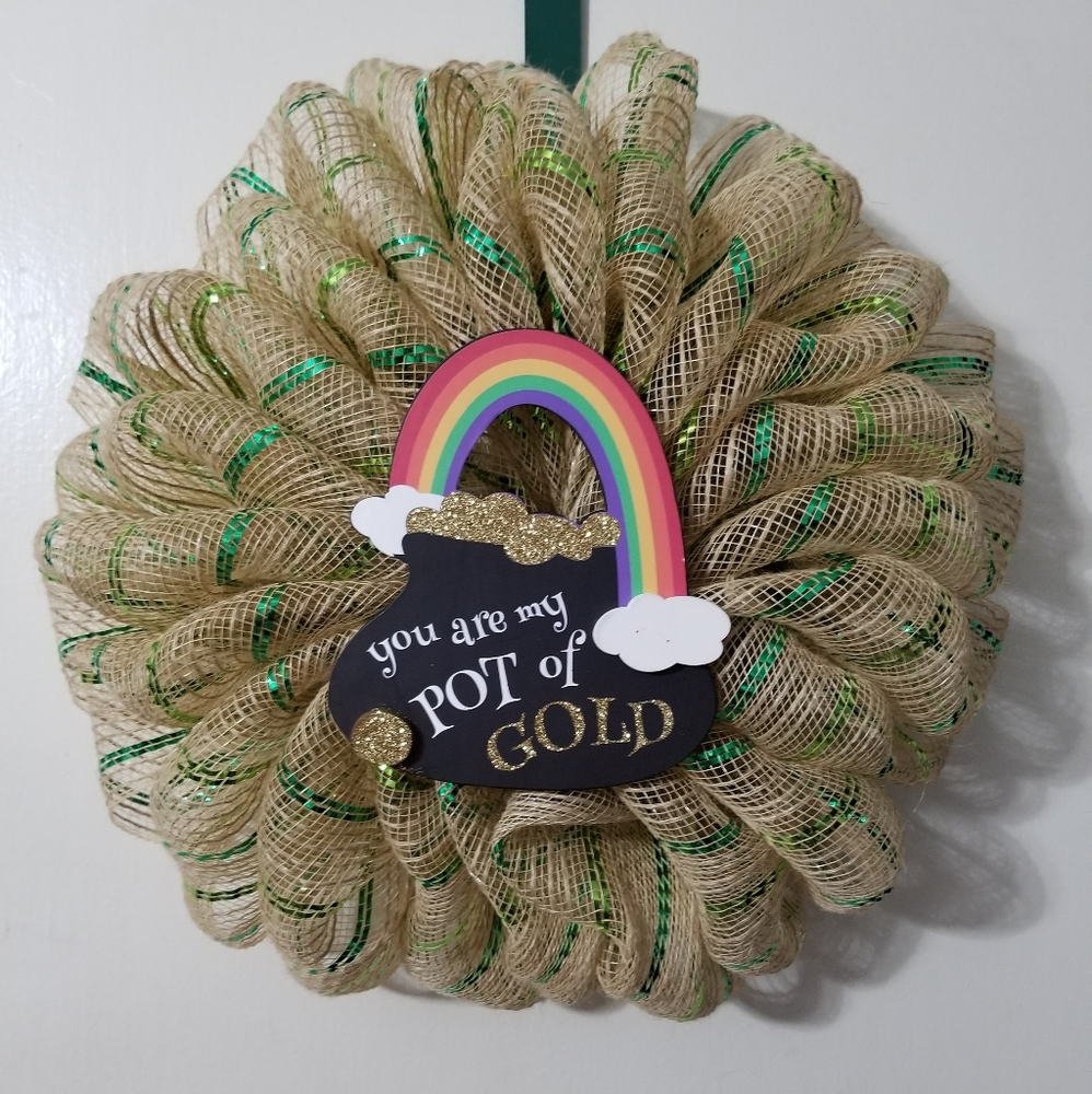 Small St. Patrick's Day Wreath